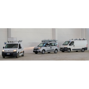 Bare transversale Renault Trafic II (X82), model 2001-2014, L1,L2 - H2, Menabo Professional Airdyn - Img 9