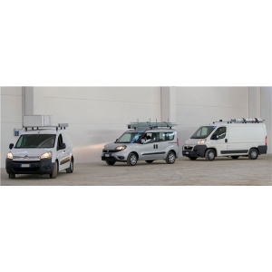 Bare transversale Toyota Proace Verso, model 2016+, aluminiu, Menabo Professional - Img 1