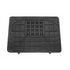 Covoras Auto Tunel Median Piesa A -V- A Negru 42 x 52,5 cm - Ajustabil - Img 1