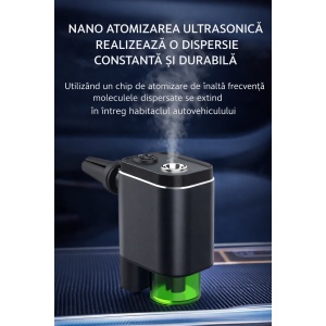 Odorizant Auto Dispenser Inteligent MB95 + 3 Rezerve Uleiuri Esentiale Naturale Incluse - Img 11