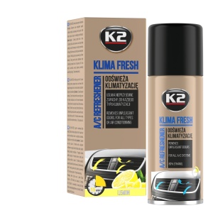 Spray Curatare si Igienizare Instalatie Aer Conditionat K2 Klima Fresh 150 ML - Aroma Lamaie - Img 6