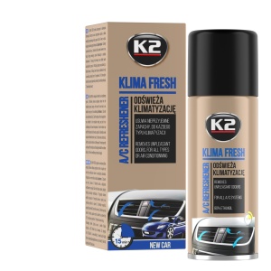 Spray Curatare si Igienizare Instalatie Aer Conditionat K2 Klima Fresh 150 ML - Aroma New Car - Img 6