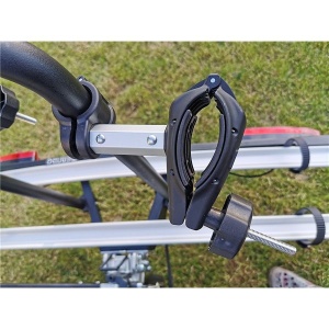 Suport biciclete Menabo Merak Eco pentru 2 biciclete cu prindere pe carligul de remorcare - Img 8