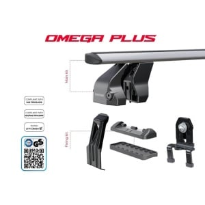 Bare transversale Menabo Omega Plus Black pentru Opel Crossland X, 5 usi, model 2017-2020 - Img 8