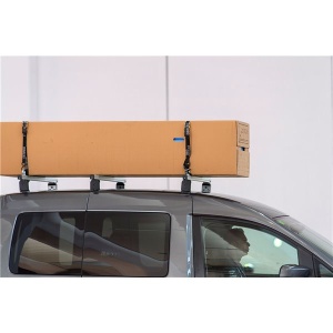 Bare transversale Volkswagen Caddy III (2K), model 2015+, L1,L2, aluminiu, Menabo Professional - Img 8