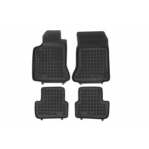 Covorase Presuri Auto Cauciuc Dedicate Mercedes GLA I 2013 - 2019 | Mercedes W176 A-CLASS 2012 - 2018 | Infinity Q30 I Hatchback, cutie automata, roata rezerva mica, 4x2 2015 - 2019 - Img 1