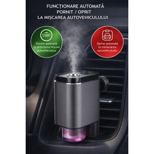 Odorizant Auto Dispenser Inteligent MB95 + 3 Rezerve Uleiuri Esentiale Naturale Incluse - Img 9