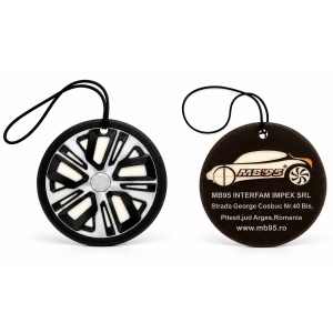 Odorizant Auto MB95 Design Capac Roata, Aroma New Car - Img 3