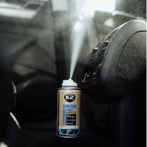 Spray Curatare si Igienizare Instalatie Aer Conditionat K2 Klima Fresh 150 ML - Aroma New Car - Img 3