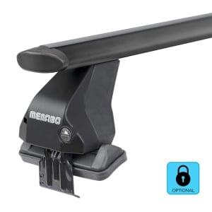 Bare transversale Menabo Omega Plus Black pentru Seat Ibiza IV, 5 usi, model 2014-2017 - Img 3