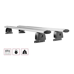 Bare transversale aluminiu Menabo Dedicate OE pentru Jeep Compass (MP/552), model 2016+ - Img 7