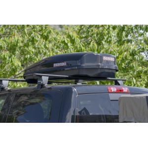Cutie portbagaj Menabo Satellite 330 ABS Black, 141x77x34cm - Img 4