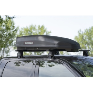 Cutie portbagaj Menabo Satellite 330 ABS Dark, 141x77x34cm - Img 2