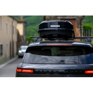 Cutie portbagaj Menabo Satellite 600 DUO ABS Black, 197x94x45 cm - Img 10