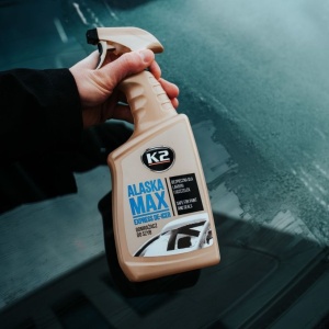 Solutie Dezghetare Geamuri si Suprafete din Sticla K2 Alaska 700 ML - Img 2