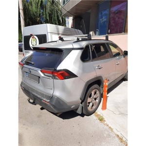 Bare transversale aluminiu Menabo Dedicate OE pentru Toyota RAV 4 (XA50), model 2018+, Black - Img 12