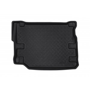 Covor Tavita Portbagaj Jeep WRANGLER UNLIMITED JL podea portbagaj fixa, 4xe Plug in Hybrid , cu ALPINE Sound System, 4 - usi 2018 - 2021 | Jeep WRANGLER UNLIMITED JL podea portbagaj fixa, 4xe Plug in Hybrid , cu ALPINE Sound System, cu comp depozitare sub - Img 1