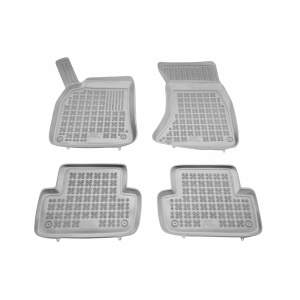Covorase Presuri Auto Cauciuc Dedicate Gri Audi A4 III B8 2007 - 2015 | Audi A5 I Sportback (Sedan) 2009 - 2016