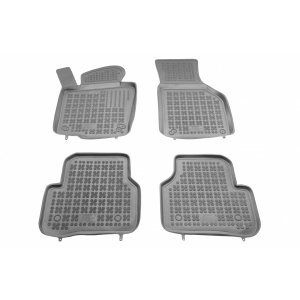 Covorase Presuri Auto Cauciuc Dedicate Gri VW PASSAT B6 2005 - 2010 | VW PASSAT B7 2010 - 2014 | VW PASSAT B7 Alltrack 2011 - 2014 | VW PASSAT CC 2008-2016 | VW JETTA VI 2010 - 2018 | VW TIGUAN I 2007 - 2015 - Img 1