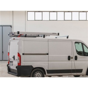 Cutie Menabo pentru transport tubulatura, tevi, profile 3m pe bare transversale - Img 3