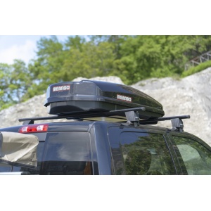 Cutie portbagaj Menabo Satellite 330 ABS Black, 141x77x34cm - Img 5