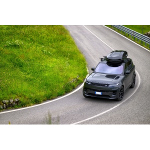 Cutie portbagaj Menabo Satellite 600 DUO ABS Black, 197x94x45 cm - Img 11