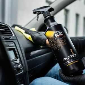 Solutie Premium Curatare Materiale Plastice, Cauciucate, Vinil, K2 Purio Pro 1000 ML - Img 4