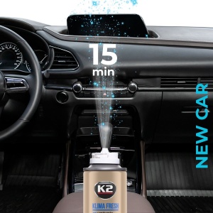 Spray Curatare si Igienizare Instalatie Aer Conditionat K2 Klima Fresh 150 ML - Aroma New Car - Img 4