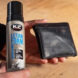 Spuma Activa Curatare Suprafete din Piele K2 Letan Foam 200 ML - Img 9