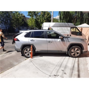 Bare transversale aluminiu Menabo Dedicate OE pentru Toyota RAV 4 (XA50), model 2018+, Black - Img 13