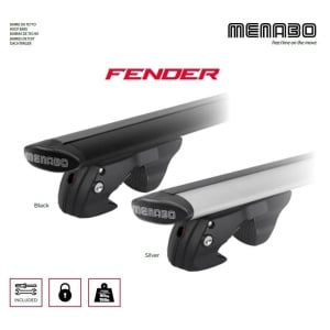Bare transversale Menabo Fender Silver pentru Pontiac Vibe 2003-2010 - Img 6