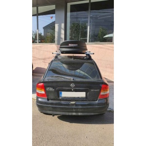 Bare transversale Menabo Tema Aluminiu pentru Seat Cordoba I, 4 usi, model 1993-2002 - Img 7