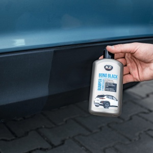 Solutie Innegrit si Curatare Suprafete din Plastic si Cauciuc K2 Bono Black 250 ML