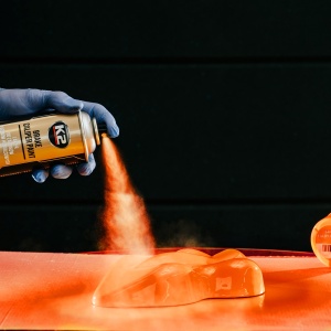 Spray Vopsea Etriere Frana Portocaliu K2 400 ML - Img 2
