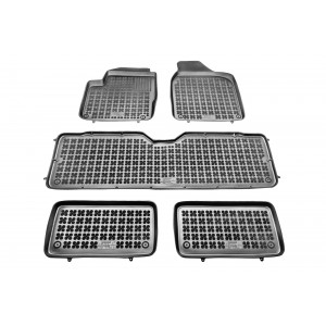 Covorase Presuri Auto Cauciuc Dedicate Ford GALAXY I 7 loc 1995 - 2006 | Seat ALHAMBRA I 7 loc 1996 - 2010 | VW SHARAN I 7 loc 1995 - 2010 - Img 1