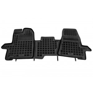 Covorase Presuri Auto Cauciuc Dedicate Ford TOURNEO CUSTOM 3 loc, cutie manuala 2013 - 2018 | Ford TRANSIT IV 3 loc, cutie manuala 2013 - 2018, 2018 - | Ford TRANSIT CUSTOM I 3 loc, cutie manuala 2012 - 2023