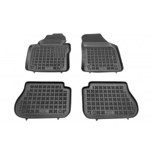 Covorase Presuri Auto Cauciuc Dedicate VW CADDY III 5 loc 2003 - 2021 | VW CADDY III Maxi Life versiuni 5 loc, 7 loc (rand 3 scaune pliat) 2007 - 2021 - Img 1