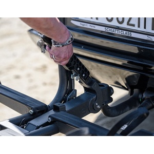 Suport biciclete Menabo Orbit 2 pentru 2 biciclete cu prindere pe carligul de remorcare, pliabil - Img 3