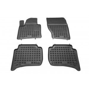Covorase Presuri Auto Cauciuc Dedicate Porsche CAYENNE II 2010 - 2017 | VW TOUAREG II 2010 - 2018 - Img 1