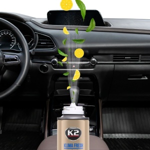 Spray Curatare si Igienizare Instalatie Aer Conditionat K2 Klima Fresh 150 ML - Aroma Lamaie - Img 5