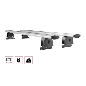 Bare transversale aluminiu Menabo Dedicate OE pentru Jeep Compass (MP/552), model 2016+ - Img 2