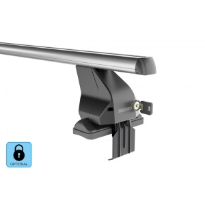 Bare transversale Menabo Omega Aluminiu pentru Ssangyong Actyon Sports, 4 usi, model 2007-2018 - Img 3