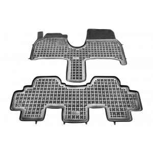 Covorase Presuri Auto Cauciuc Dedicate Citroen C8 2002 - 2014 | Fiat ULYSSE II 2002 - 2010 | Lancia PHETRA 2002 - 2010 | Peugeot 807 2002 - 2014 - Img 1
