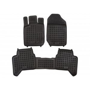 Covorase Presuri Auto Cauciuc Dedicate Ford RANGER V 4 loc, 4 usi 2011 – 2015 | Ford RANGER V 4 loc, 4 usi, Facelift 2015 - 2020 - Img 1