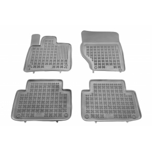 Covorase Presuri Auto Cauciuc Dedicate Gri Audi Q7 I 2005 - 2015 - Img 1