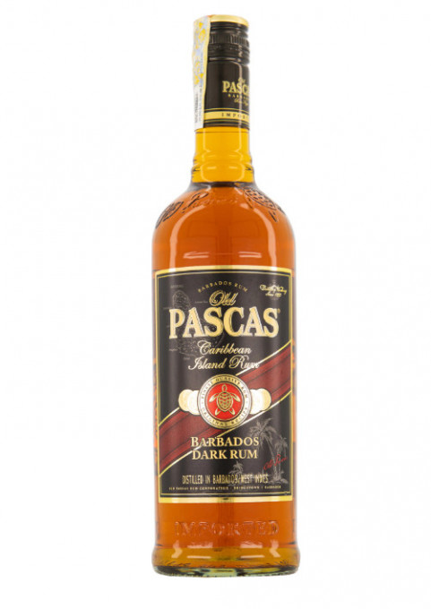 OLD PASCAS DARK RUM 37.5% 0.7L(6) SGR