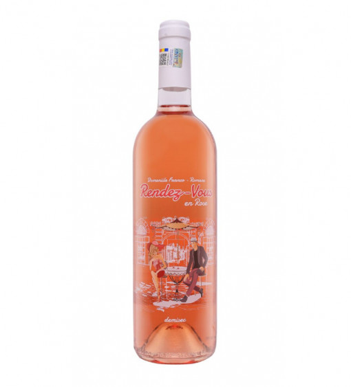VIN RENDEZ VOUS PINOT N&MERLOT ROZE DS 14.5% 0.75L