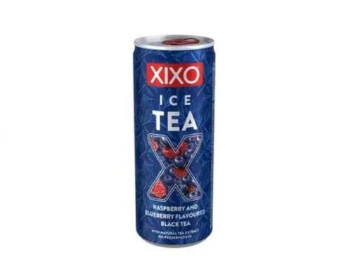 XIXO ICE TEA RASP/BLUEBERRY 250ML-SGR