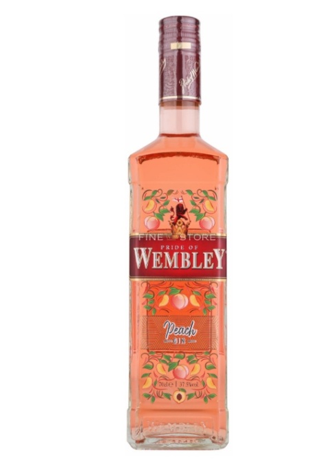 GIN WEMBLEY PEACH 37.5% 0.7L-SGR