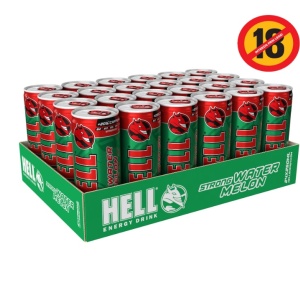 HELL ENERGY DRINK WATERMELON STRONG 0.25L - SGR - Img 2
